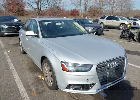 2014 Audi A4 2.0T Premium z USA, uszkodzony, nr VIN WAUBFAFLXEN008533
